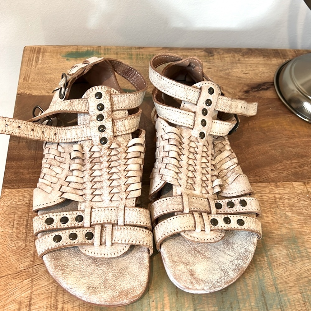 Bed Stu Claire Sandles in Nectar Lux. Never worn outside. Fantastic condition.